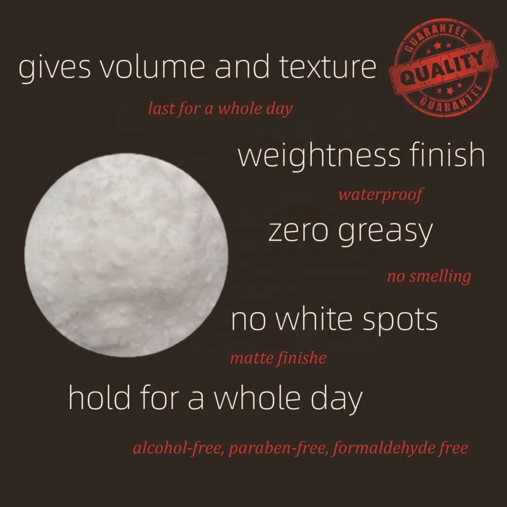 20g OEM Fluffy Hair wax Modeling volumizer texture powder based styling for women men hair fluffy powder