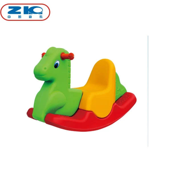 
3-8 Year old Age range and 84*30*46cm Size(LxWxHcm) plastic rocking horse for kids 