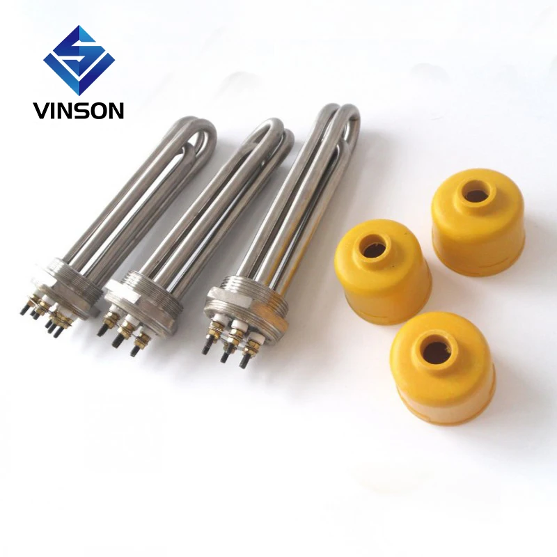 30kw watt Immerision electric water heater boiler flange tubular heating element