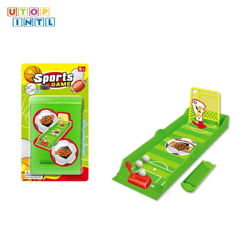 Funny Mini Finger Sport Game Green Table  Football Toy