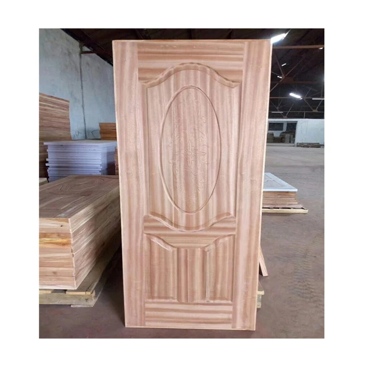 natural complete mdf Wood door skin sheet,interior plywood veneer wood door skin