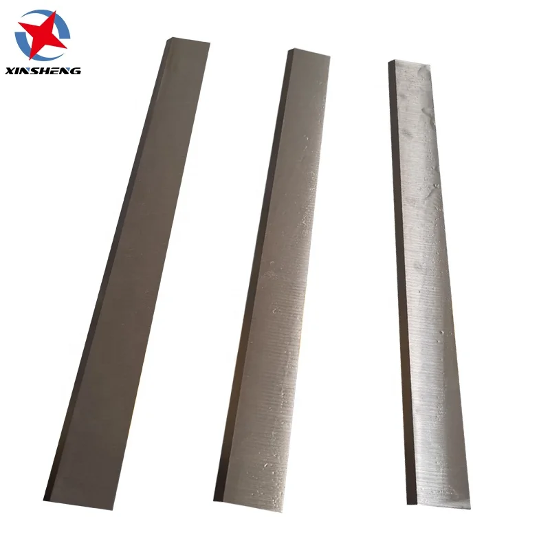 630*30 3mm Thickness HSS W18 Peeling Knife Straight Planer Blade For Wood Chipping