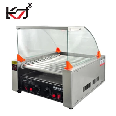 KCJ-19 Big Capacity Sausage Maker Cooker Roasting Hot Dog Roller Grilling Super Capacity Best Control to Good Display Hot