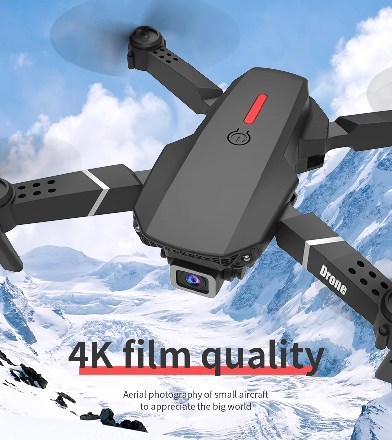 Air shipping JHD E88 Pro dron drones with 4k camera profesional FPV UAV RC wifi quadrotor helicopter Camera-free children toys