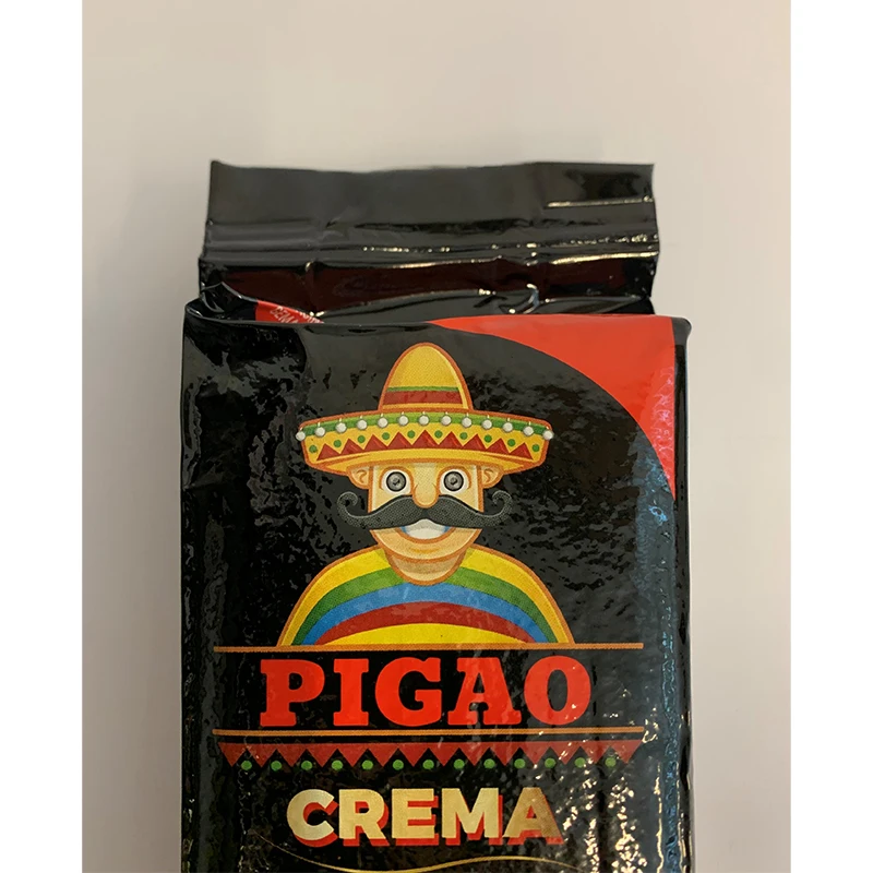 Premium Quality Made in Italy PIGAO ROASTED GROUND COFFEE 250gr bag robusta quality Ready For Export