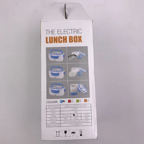 Portable Electric Heating Lunch Box Heated Lunch Box for Home use or Car Use