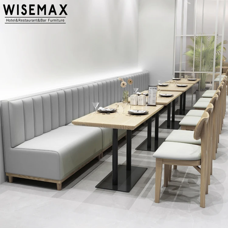 Оптовая продажа мебель для ресторана современный мягкий диван кафе гостиницы сиденья кожаный деревянный