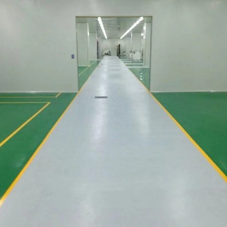Self-Level Floor Paint Green Epoxy Resin For Excellent Liquid Adhesive