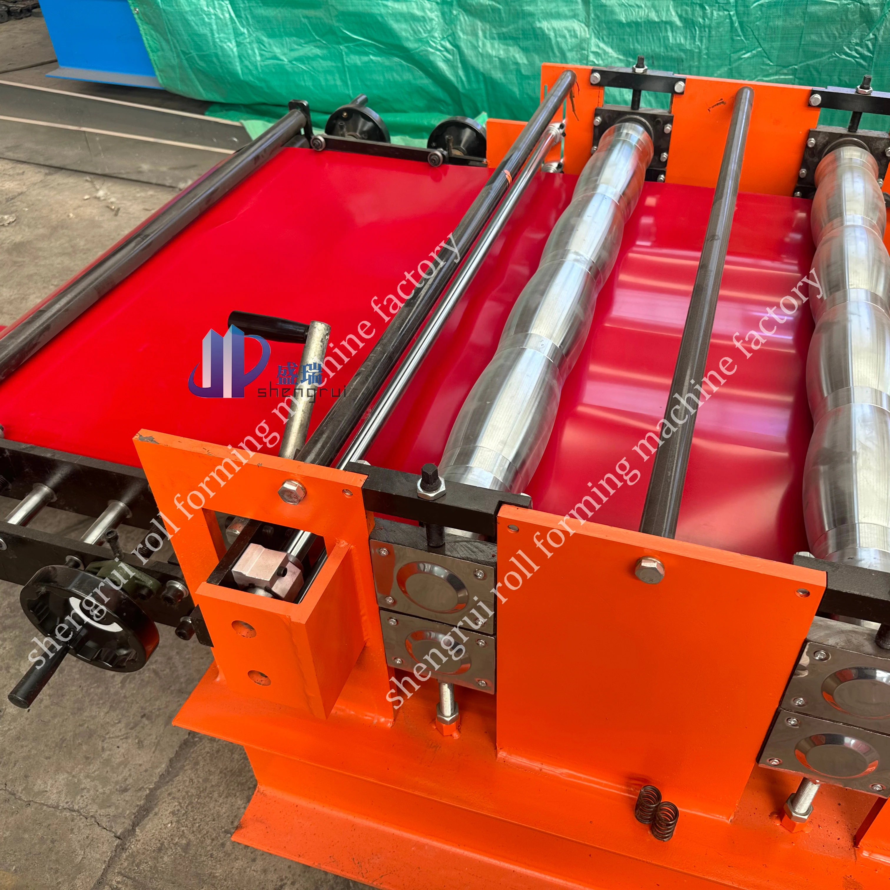 Galvanized Steel Z Tile Roof Metal Roofing Sheet Making Glazed Tile Roll Forming Machine Price