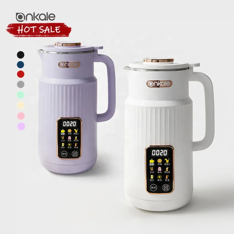 Hot Selling Ankale 850ml Soybean Milk Maker for Family Use Multifunction Blender Juicer Machine With Heating Function