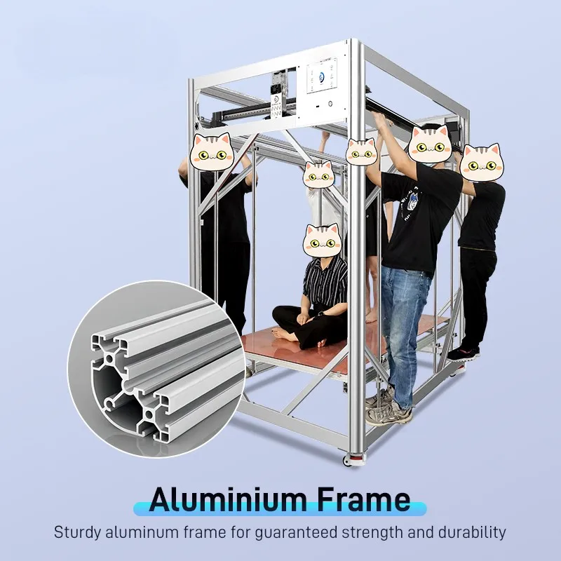 Industrial Dual Extruder Large Size 3d Printer Fdm High Speed Impresora Fast Carbon Fiber