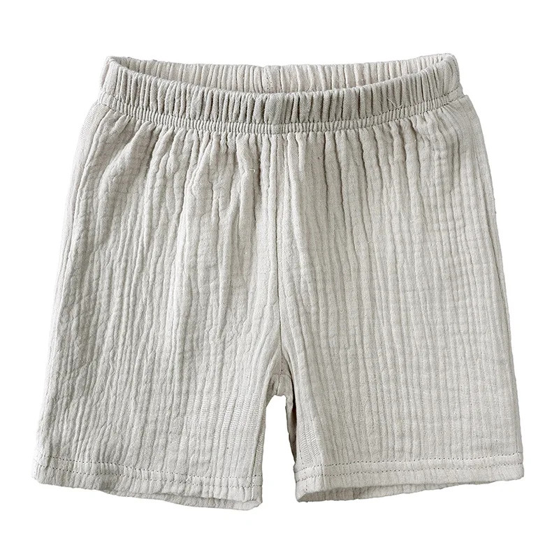 Wholesale Children Clothing Set Boys Girls Short Sleeve T Shirt And Shorts Cotton Linen 2 Piece Kids Summer Outfits