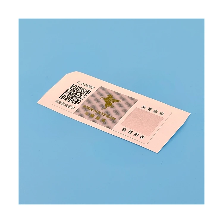 Водонепроницаемая нано-этикетка 3avd micron с qr-кодом