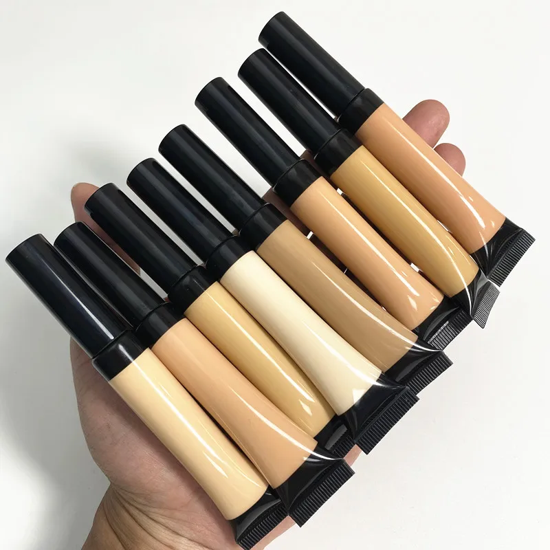Squeeze Tube Liquid Contour Vegan Matte Concealer Full Coverage Makeup Private Label Waterproof Liquid Foundation Concealer