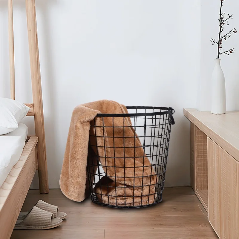 LINDON Bathroom Basket Toys Linens Towels Clothes Organizer Basket Storage