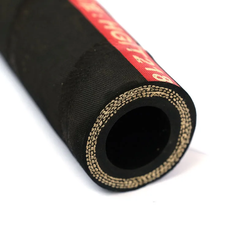 Hydraulic High Pressure Oil Hose Pipe Manufacture Customized Fuel Hose Pipe Hydraulic Braided Rubber Hose
