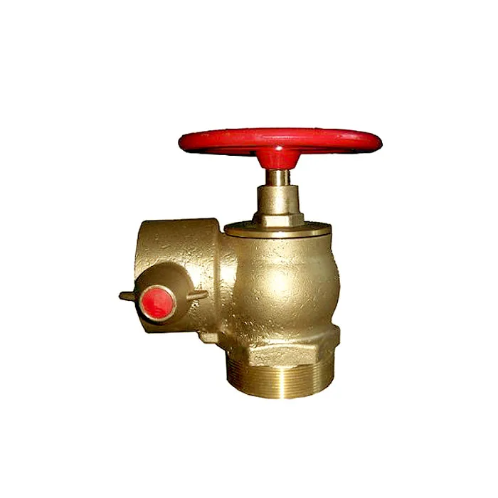 New type top sale fire hydrant valve for flange landing hose reel 1 and 1.5 in brass