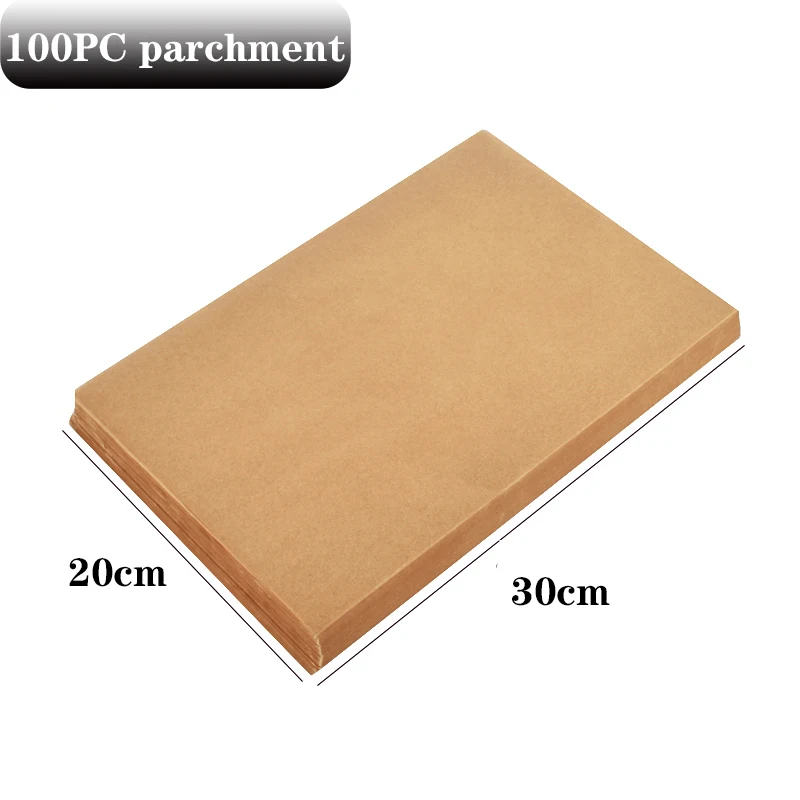 Printed Baking Parchment Paper Sheets and Rolls Household Utensil Non Stick Air Fryer Parchment Paper