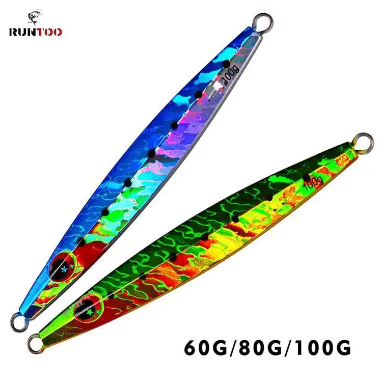 Высококачественные вертикальные джиггинсы 60 г 80 100 matel джиггинговые приманки без крючков