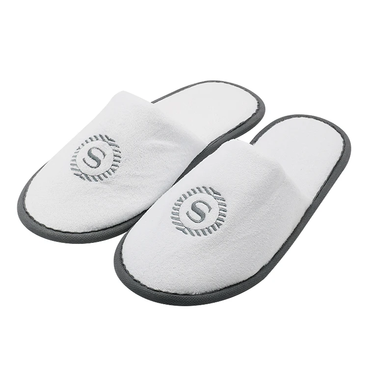 UG Manufacturers Wholesale One-time Hospitality Slipper Custom Disposable Hotel Slipper with Logo  Luxury Slipper for hotel