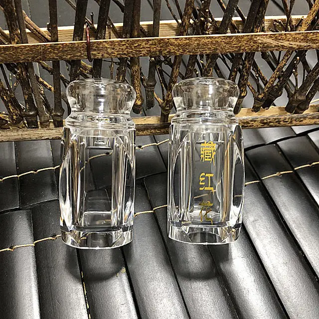 1g 3g saffron container jar plastic saffron packaging bottle