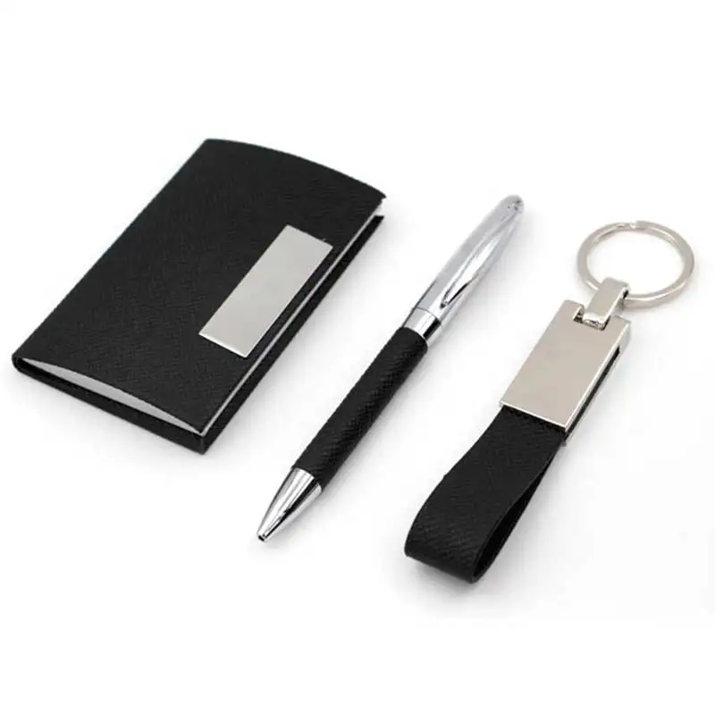 New year leather gift set watch wallet  men gift set for father days