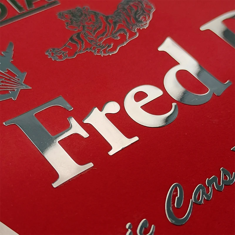 Custom Gold Nickel Sticker Gold Transfer Metal Nickel 3D Sticker Decals Metal Logo Label For Your Brand