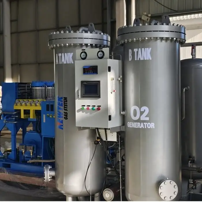 NEWTEK Brand Advanced Gas Generators 93% and 99% Skid psa Oxygen Plant