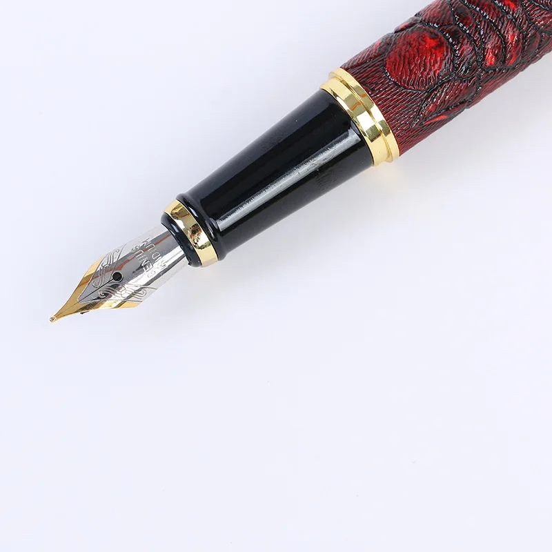 High Quality Luxury Metal Fountain Pen Ink With Custom Logo For Business Office School