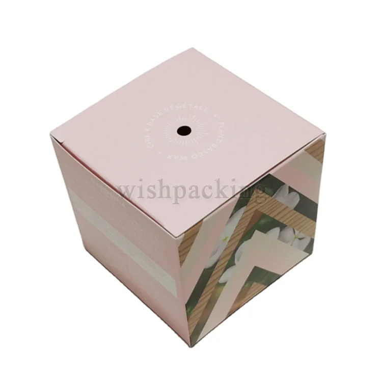 FSC 100% custom design skincare product printing body lotion lanolin face cream empty cosmetic folding packaging paper box