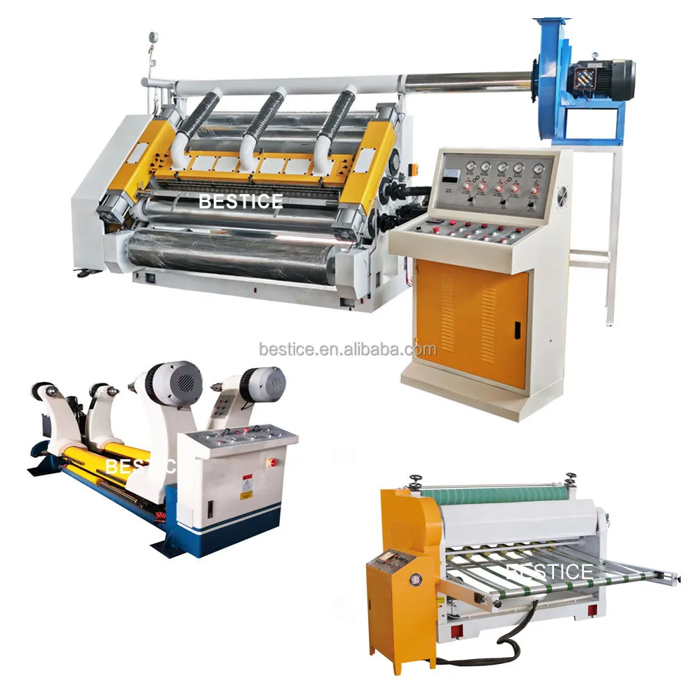 High quality corrugated cardboard making machine for pizza banana apple fruit vegetable and furniture packaging carton box