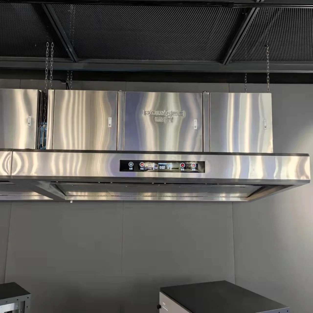 POLYGEE the best commercial kitchen smoke extractor range hood