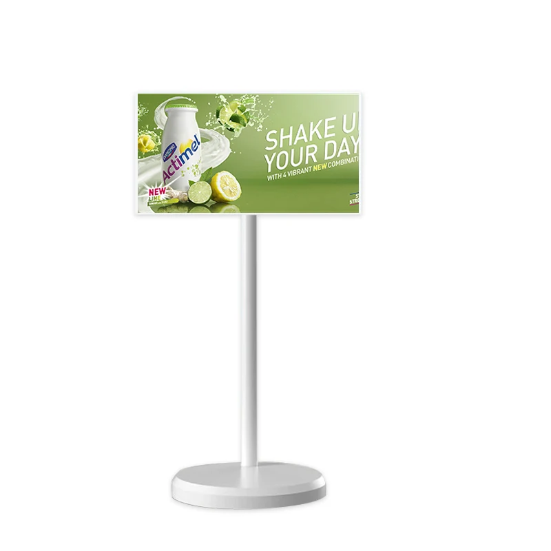 New built in 5H/9H battery 21 24 27 32 Inch Android interactive Portable Briefcase Wireless Smart Touchscreen Standing TV