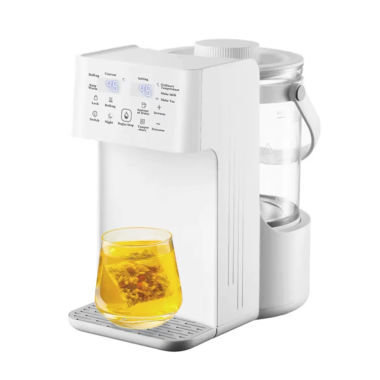 Detachable Glass Tank Big 3L Instantly Dispenses Warm Water Feed Baby Espresso Coffee Homemade Hot Water Maker