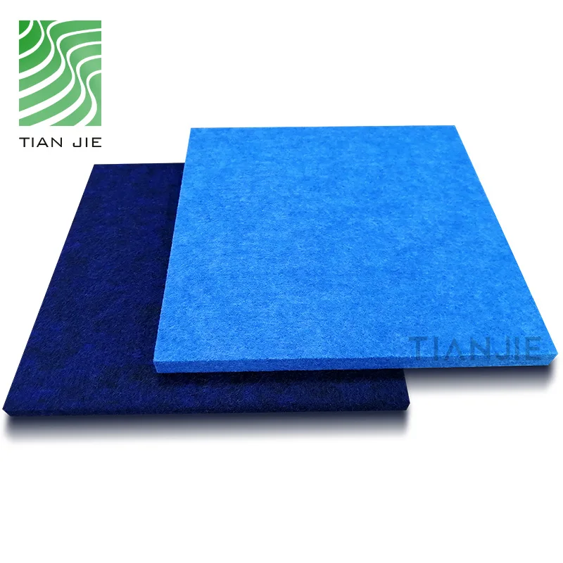 Acoustic panels graphic design fireproof suspended wall soundproof board polyester fiber acoustic sheet