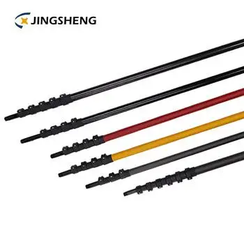 10m flag fiberglass telescopic  extension pole