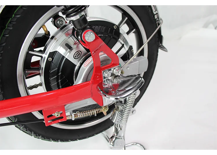 Disiyuan Factory Sells a 14-inch 20-inch 350W 48V15Ah 20Ah Detachable Battery-powered Urban Bicycle for Urban Roads