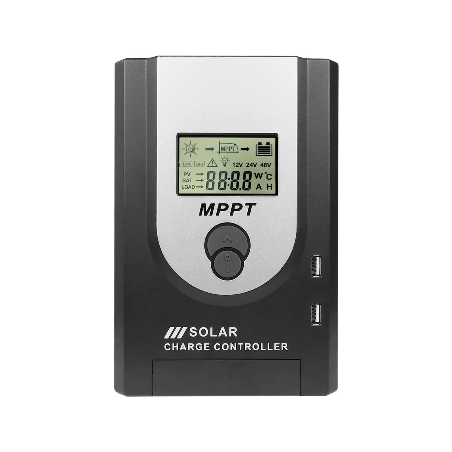 GCSOAR MPJ series 2460 Mppt 60 Amp 100V Solar Charge Controller Smart 12/24V auto Solar Controller bluetooth control
