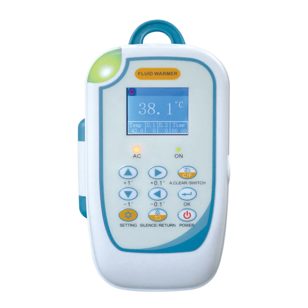 In Stock Portable Colorful LCD Screen Veterinary Fluid Warmer Machine For Animal Dog Cat Rabbit