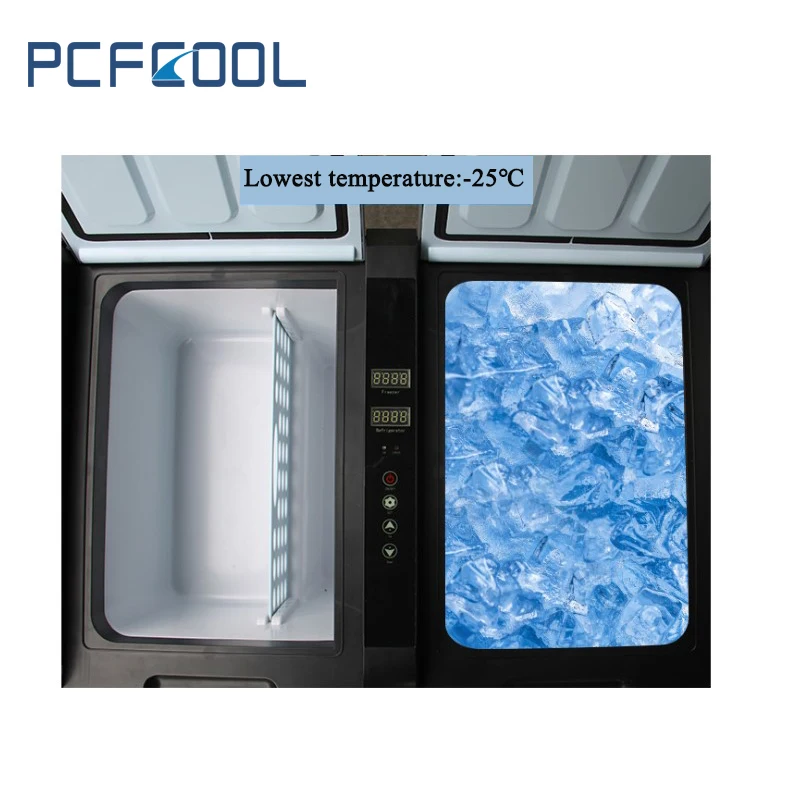 CeeinAuto 12VDC 220VAC Portable car refrigerator/ car cooler box/ fridge freezer medical freezer