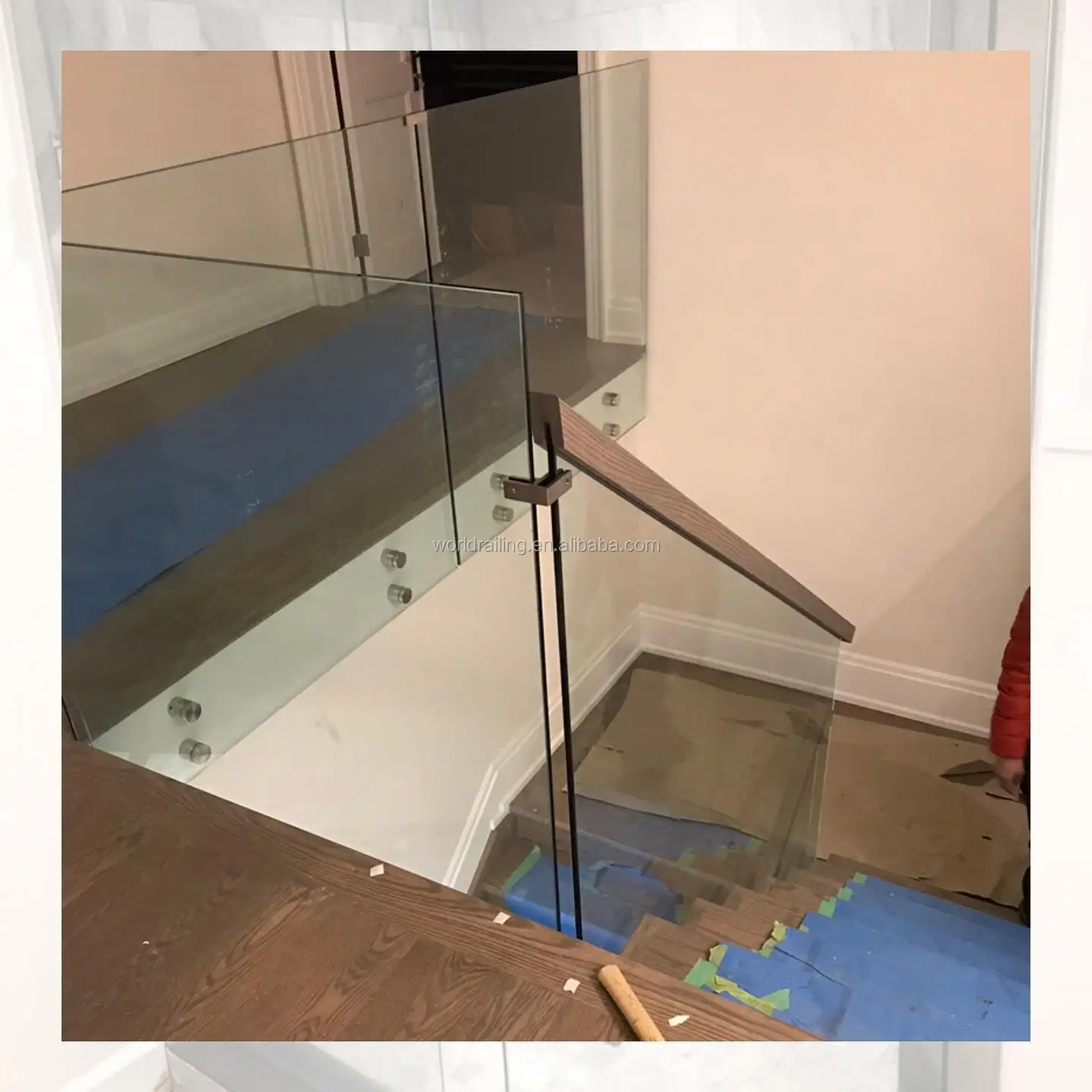 YL Top-ranked 304 316 stainless steel railing systems designs for balcony glass clamp