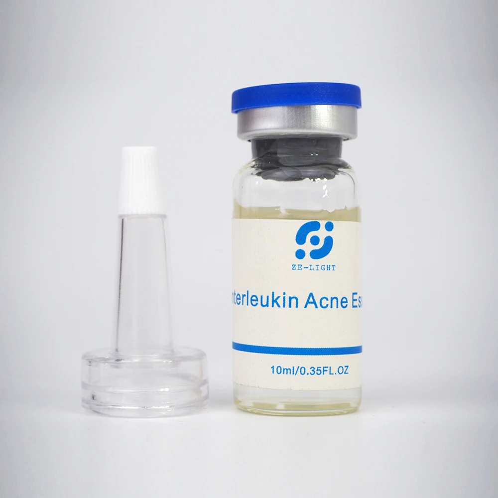 10ml Ampoule Serum Peptide Ampoules Acne Serum Aging Moisturizing Whitening Peeling Solution Scar Remover Facial Serum For Acne