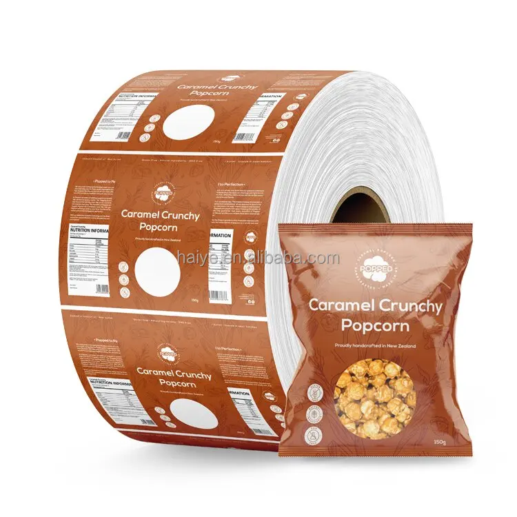 Custom Printing Potato Chips French Fries Pouch Food Packing Bag Roll Film Packaging Plastic Bags