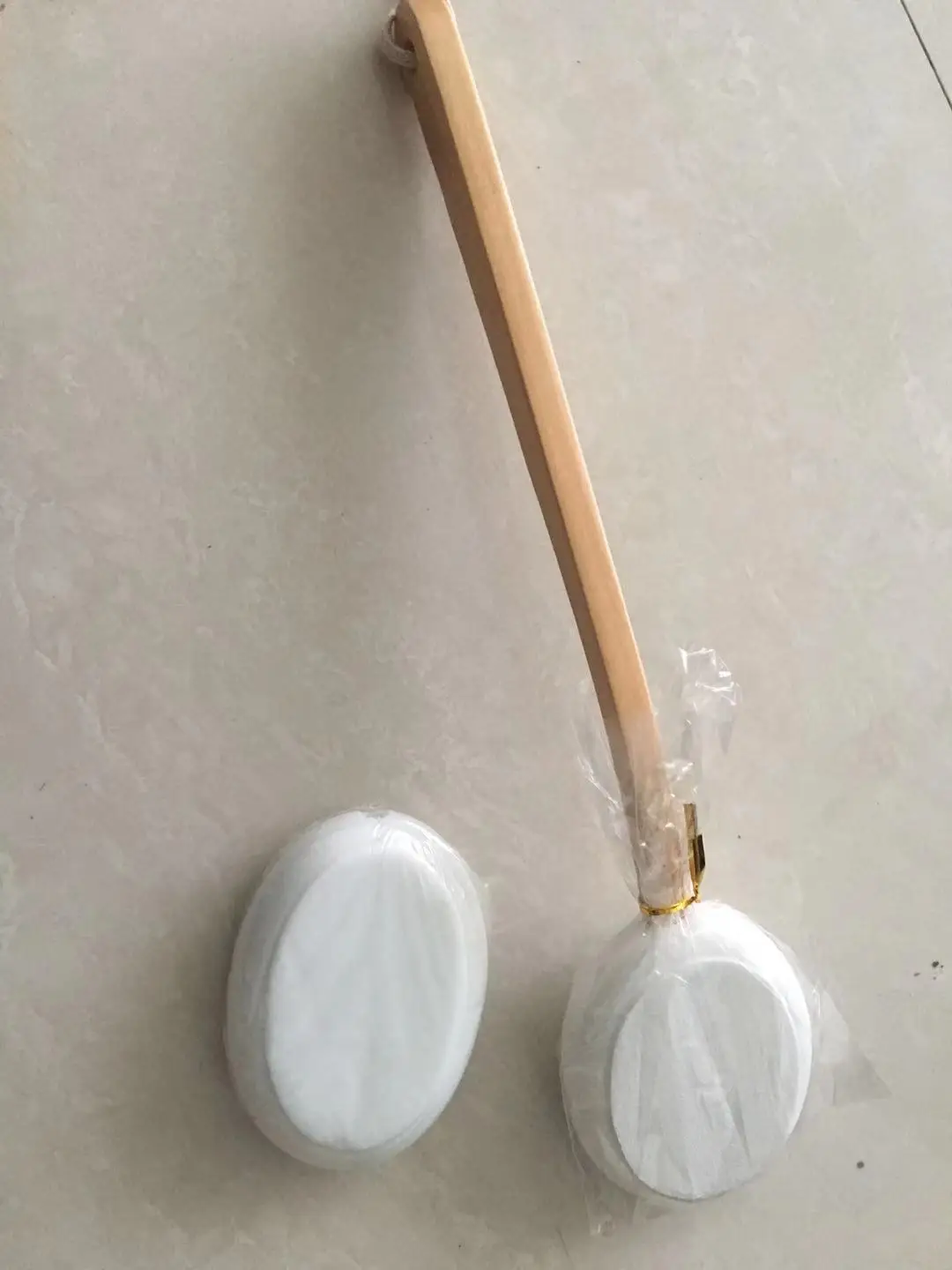Lotion Applicator for Your Back Long Reach Handle with Pad for Easy Self Application of Shower Bath Body Wash Brush EVA Sponge