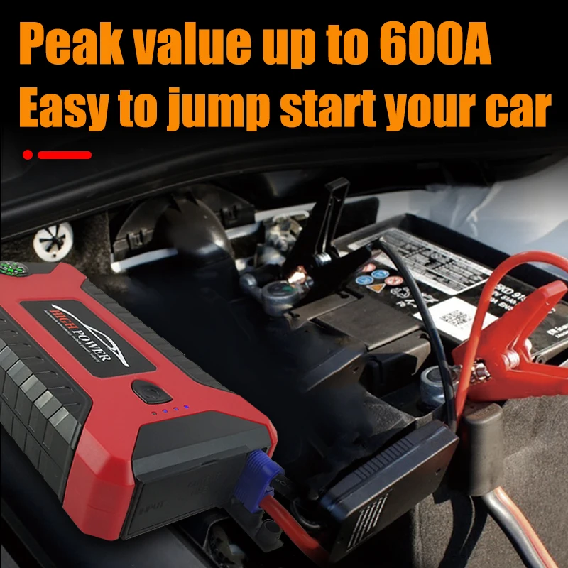 Best Price 1500 Battery Heavy Truck 12/24V Amp Tester Car Jump Starter With Air Compressor