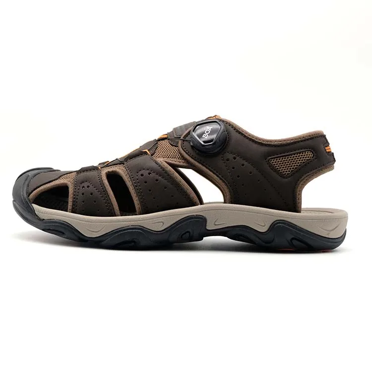 
BOA Wholesale Sandal Man Shoes, Summer PU Sport Sandal For Man 