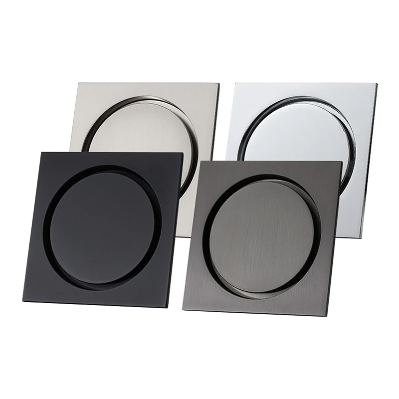 Hot sales 10X10CM Brass Floor Drain Waste Grates  High quality floor drain trap