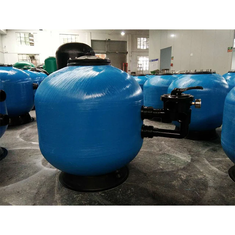 side-mount valve sand filter for swimming pool