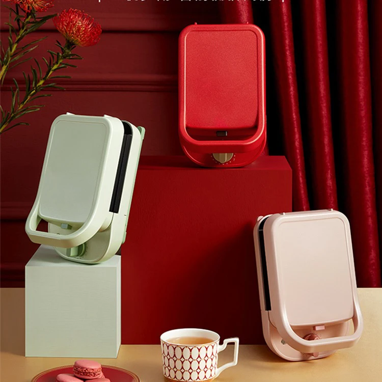 600W Timing Household Sandwich Maker Waffle Maker Toaster Breakfast Maker