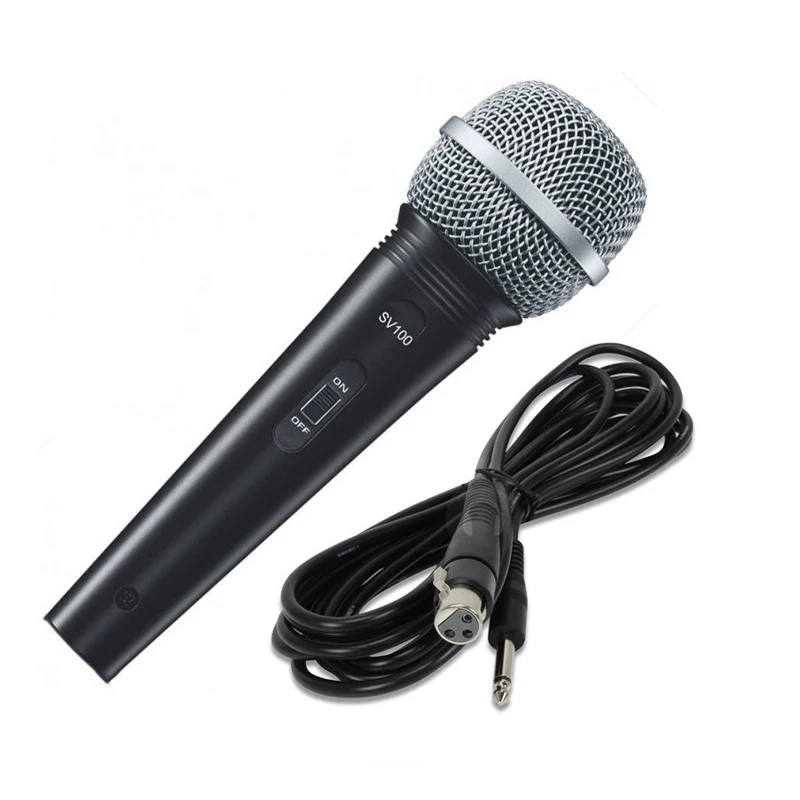 Микрофон Shure SV100 для домашних представлений, микрофон для пения, караоке, ТВ, микрофон Shure SV100, новинка 2021